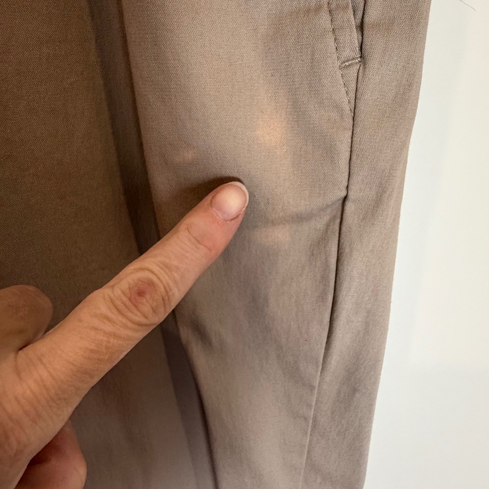 Bird Dogs Chino Pants Khaki Flat Front Zip Pocket Stretch Men's 36x30 - Picture 8 of 9